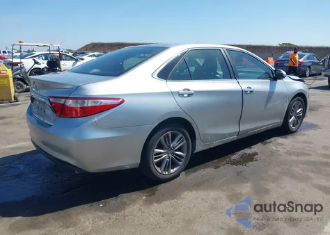 2015 Toyota Camry Se из США, поврежденный, VIN 4T1BF1FK5FU904848